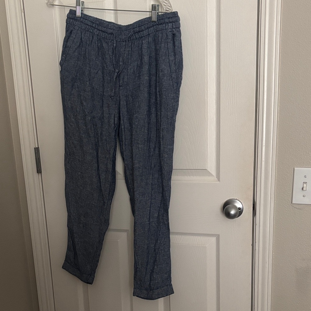 Chambray Linen Pants